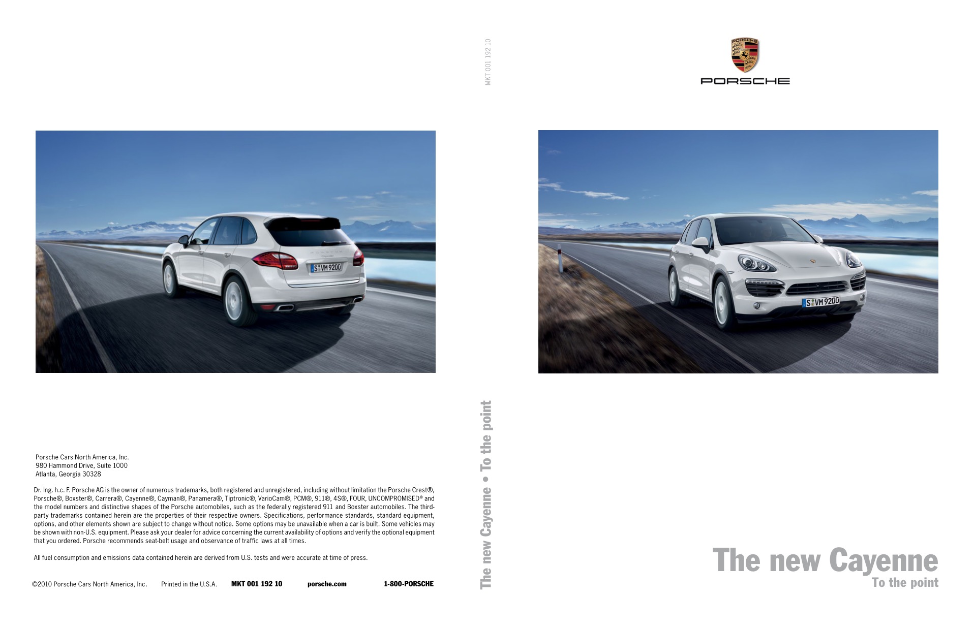 2011 Porsche Cayenne Brochure Page 45